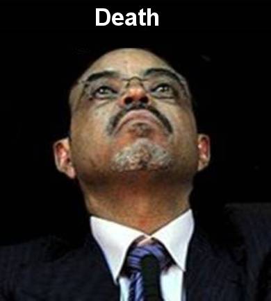 Meles Zenawi facing death