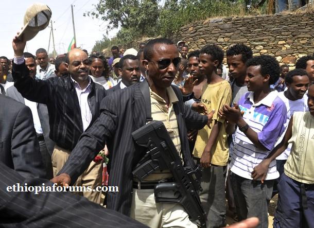 Ethiopian Prime Minister Meles Zenawi ar